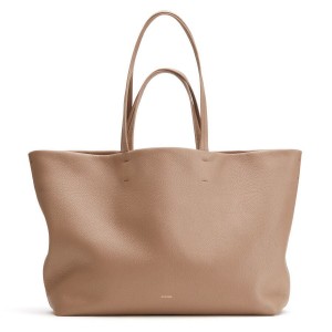 Torby Tote Damskie Cuyana Klasyczne Easy Khaki | RRW9421XG