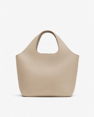 Torby Tote Damskie Cuyana Mini System Szare | PAD5753YP