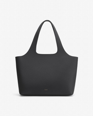 Torby Tote Damskie Cuyana System Czarne | WHY9076OA