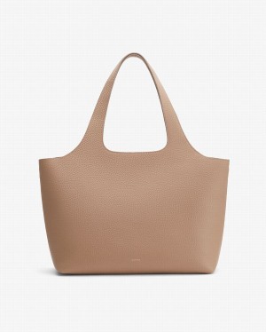 Torby Tote Damskie Cuyana System Khaki | OEE1368NQ