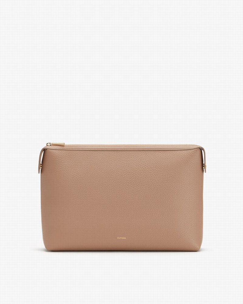 Pouches Damskie Cuyana System Insert Khaki | PYA5649UO