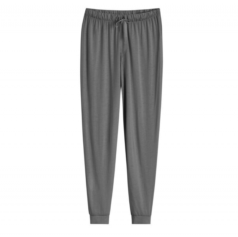 Spodnie Damskie Cuyana Organic Pima Tapered Szare | ZWV9133KS