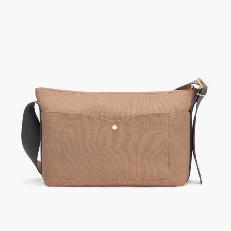 Torba Crossbody Damskie Cuyana Sling Khaki | XPK2114GT