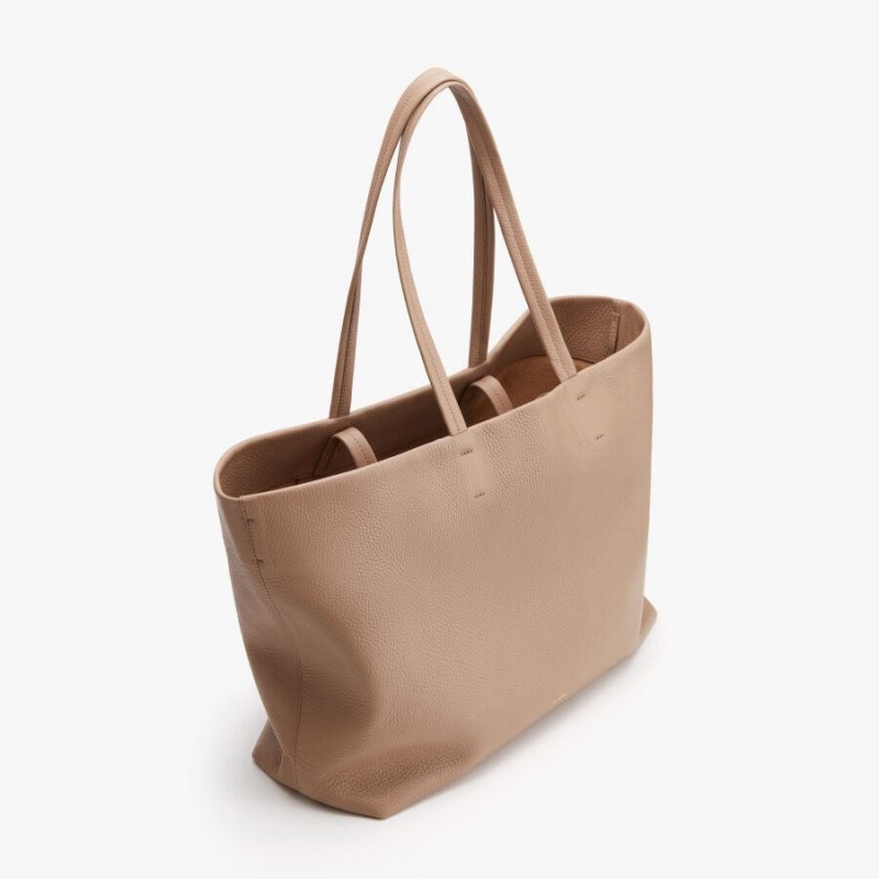 Torby Tote Damskie Cuyana Klasyczne Easy Khaki | RRW9421XG