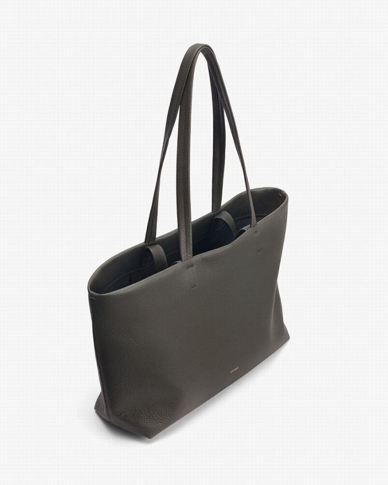 Torby Tote Damskie Cuyana Small Easy Ciemny Zielone | EGW2755EW