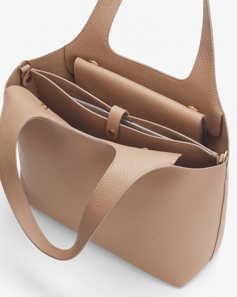 Torby Tote Damskie Cuyana System Khaki | OEE1368NQ